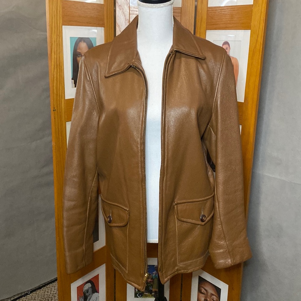 GENUINE DEERSKIN LEATHER JACKET